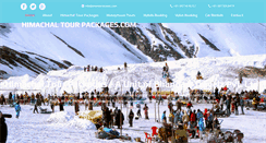 Desktop Screenshot of himachaltourpackages.com